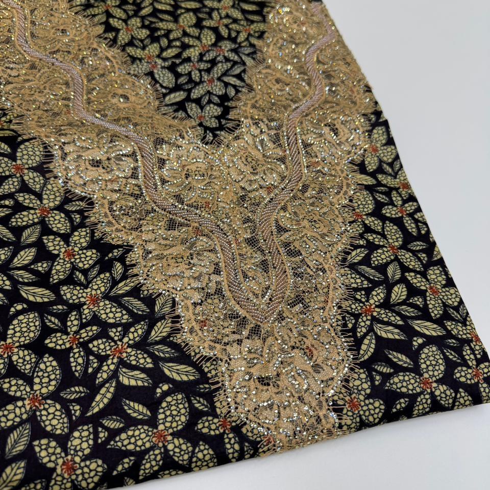 Gallery image for Cotton Dantel served with hand work